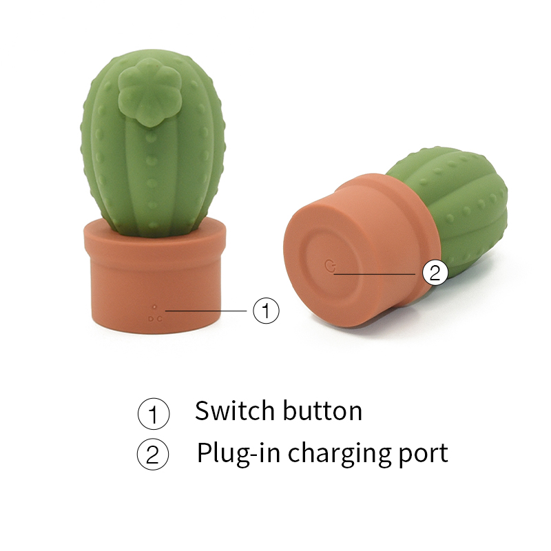 Kvetináč Cactus vibrácie FDA Silikónové elegantné balenie- Shenzhen Zhimo Technology Co., Ltd.