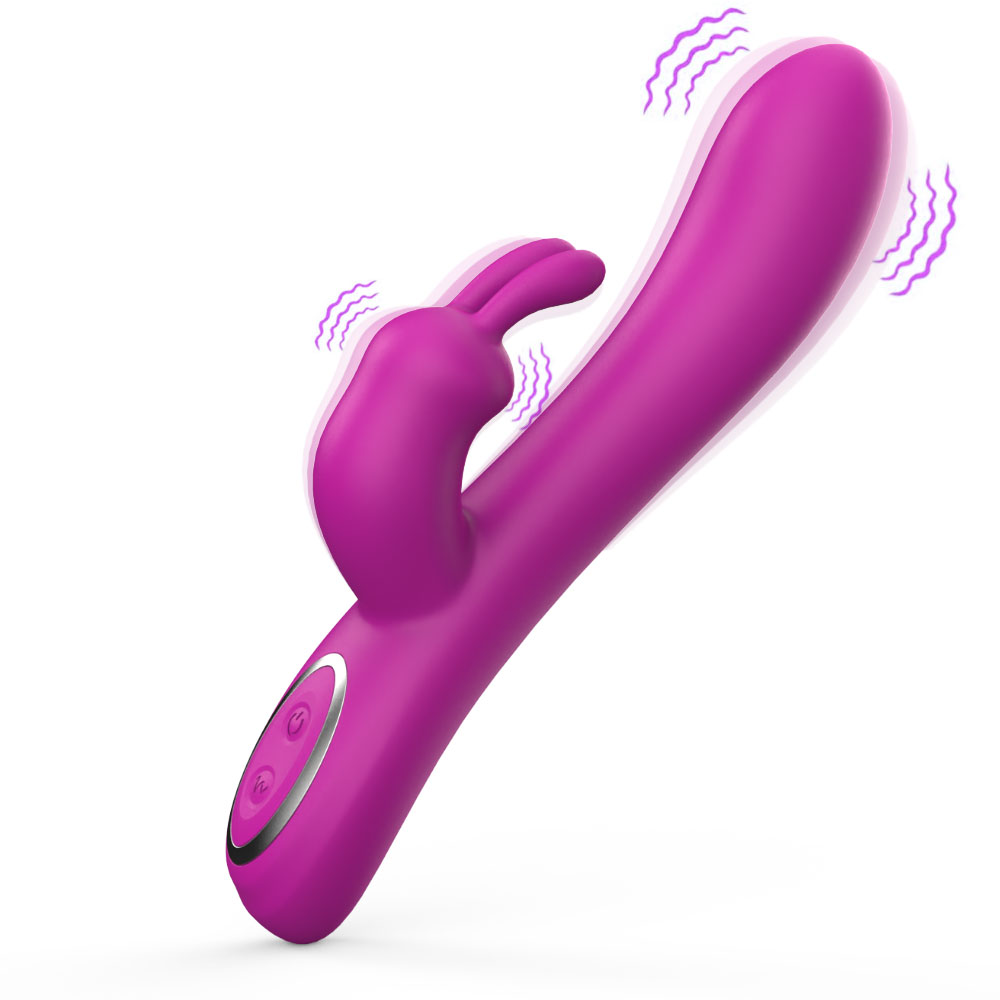 Králičia hlava Vibrátor bodu G pre začiatočníkov Clit stimulátor Dildo Vibrátor USB Produkty pre dospelých vibrátory